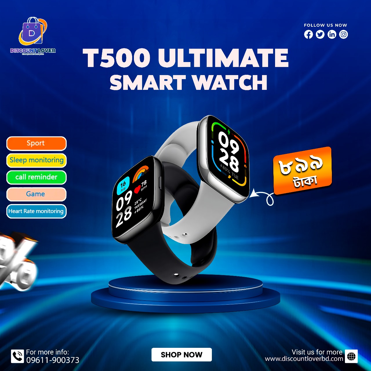 T500 Ultimate Smart watch